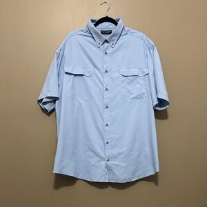 Roundtree & Yorke Sky Blue Button Down Shirt